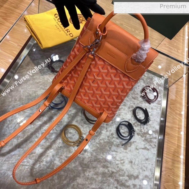 Goyard Alpin Mini Backpack Bag Orange 2020 (TS-20032036)