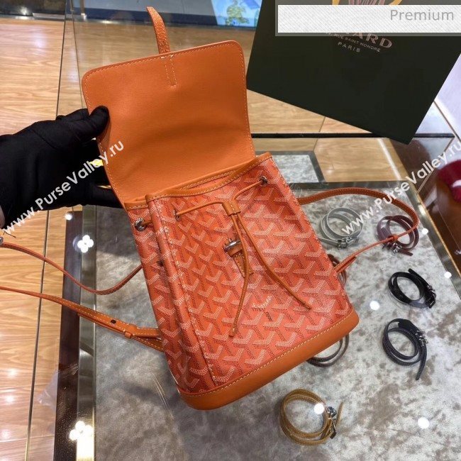 Goyard Alpin Mini Backpack Bag Orange 2020 (TS-20032036)