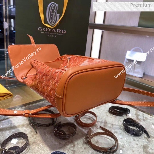 Goyard Alpin Mini Backpack Bag Orange 2020 (TS-20032036)