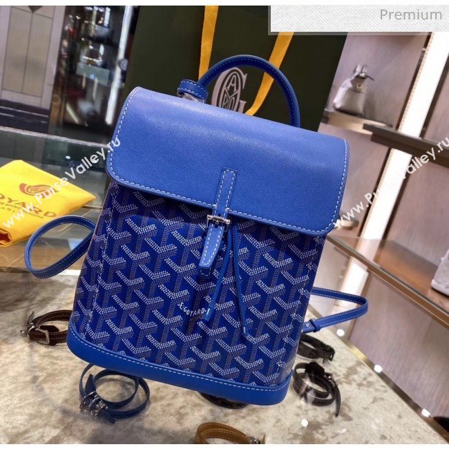 Goyard Alpin Mini Backpack Bag Blue 2020 (TS-20032037)