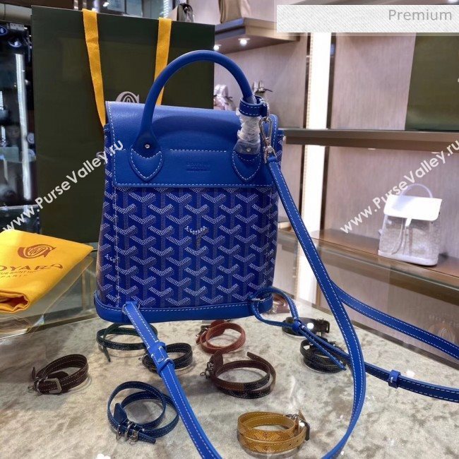 Goyard Alpin Mini Backpack Bag Blue 2020 (TS-20032037)