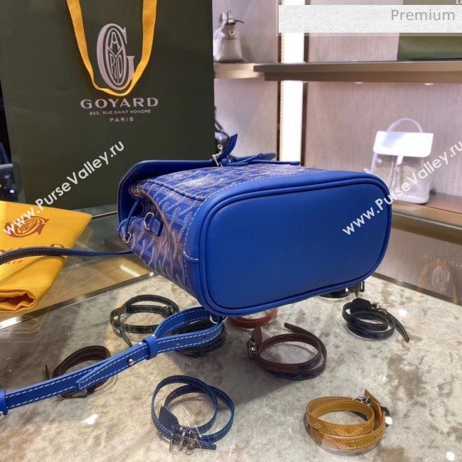 Goyard Alpin Mini Backpack Bag Blue 2020 (TS-20032037)