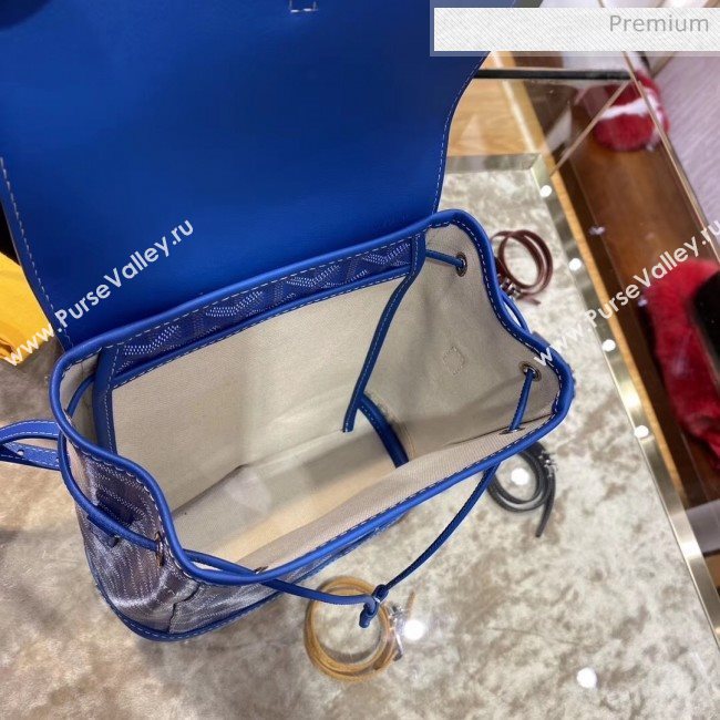 Goyard Alpin Mini Backpack Bag Blue 2020 (TS-20032037)