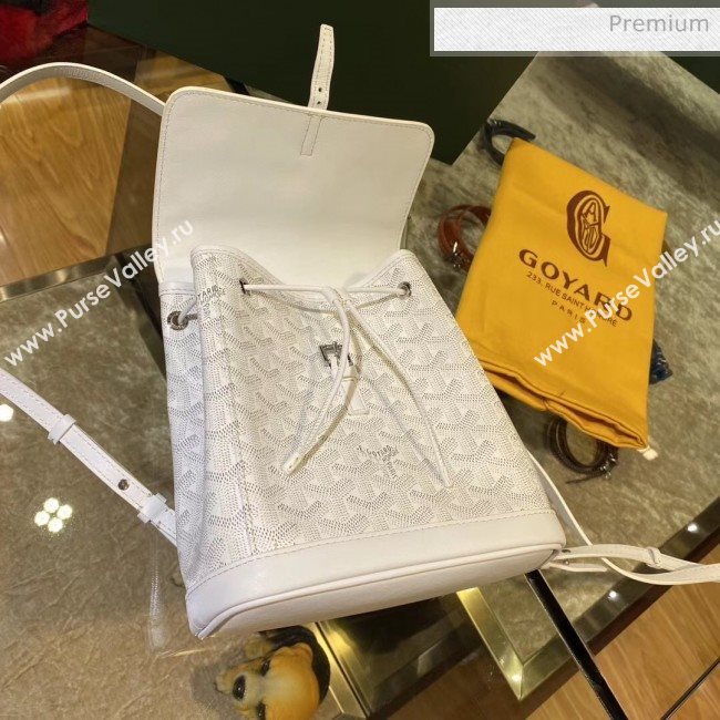 Goyard Alpin Mini Backpack Bag White 2020 (TS-20032039)