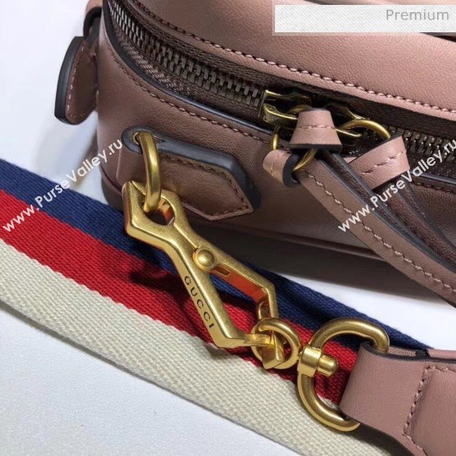 Gucci GG Marmont Matelassé Shoulder Bag 498100 Nude Pink (DLH-20032116)