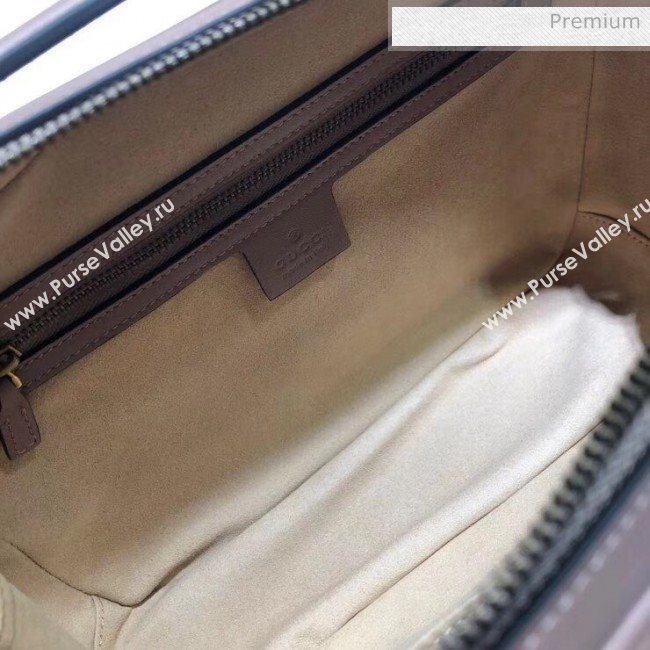 Gucci GG Marmont Matelassé Shoulder Bag 498100 Nude Pink (DLH-20032116)