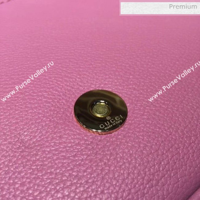 Gucci 336752 Soho Tassel Leather Chain Shoulder Bag Rosy (DLH-20032119)