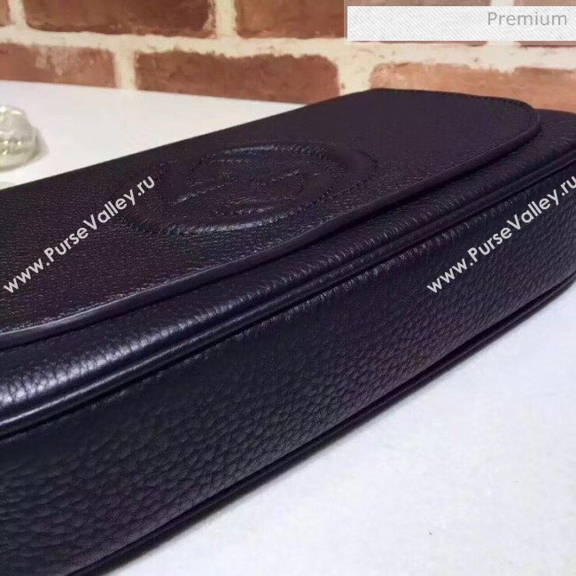 Gucci 336752 Soho Tassel Leather Chain Shoulder Bag Black (DLH-20032126)