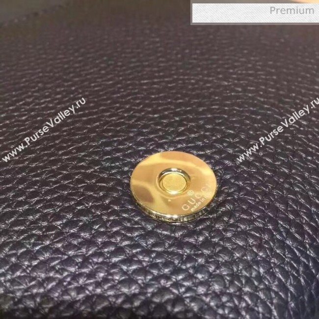 Gucci 336752 Soho Tassel Leather Chain Shoulder Bag Black (DLH-20032126)