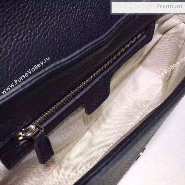 Gucci 336752 Soho Tassel Leather Chain Shoulder Bag Black (DLH-20032126)