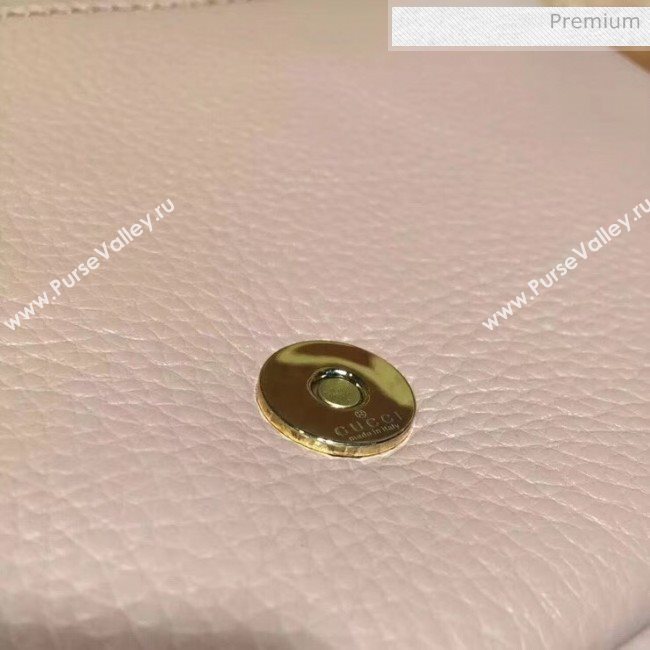 Gucci 336752 Soho Tassel Leather Chain Shoulder Bag Nude Pink (DLH-20032124)