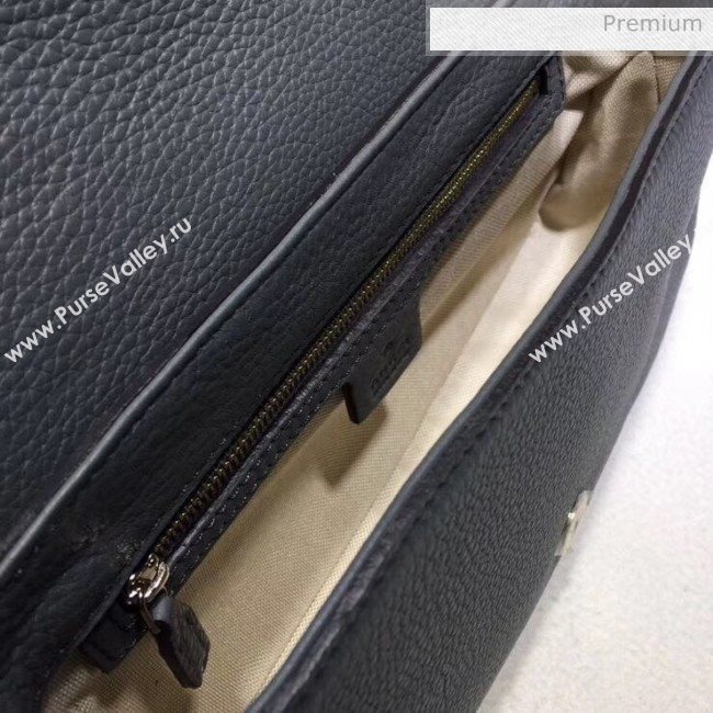 Gucci 336752 Soho Tassel Leather Chain Shoulder Bag Grey (DLH-20032120)