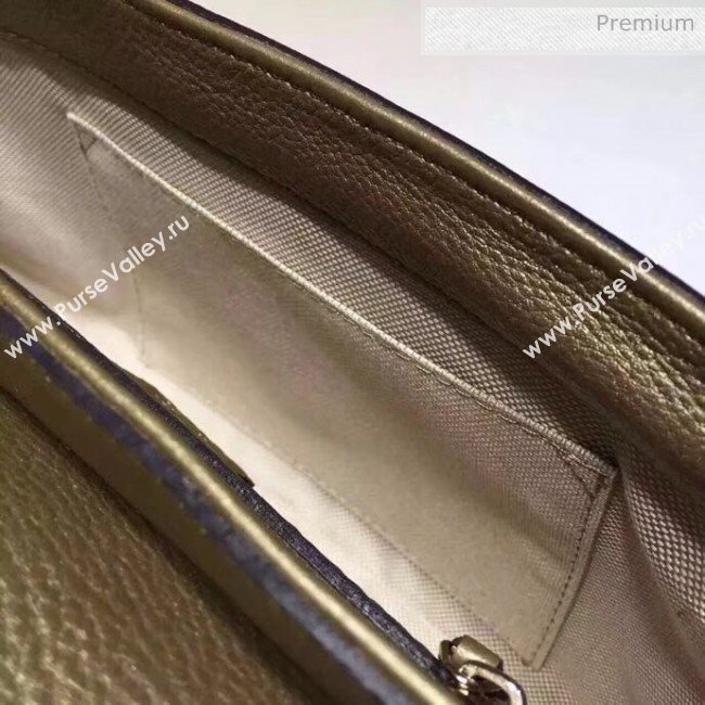 Gucci 336752 Soho Tassel Leather Chain Shoulder Bag Light Gold (DLH-20032121)