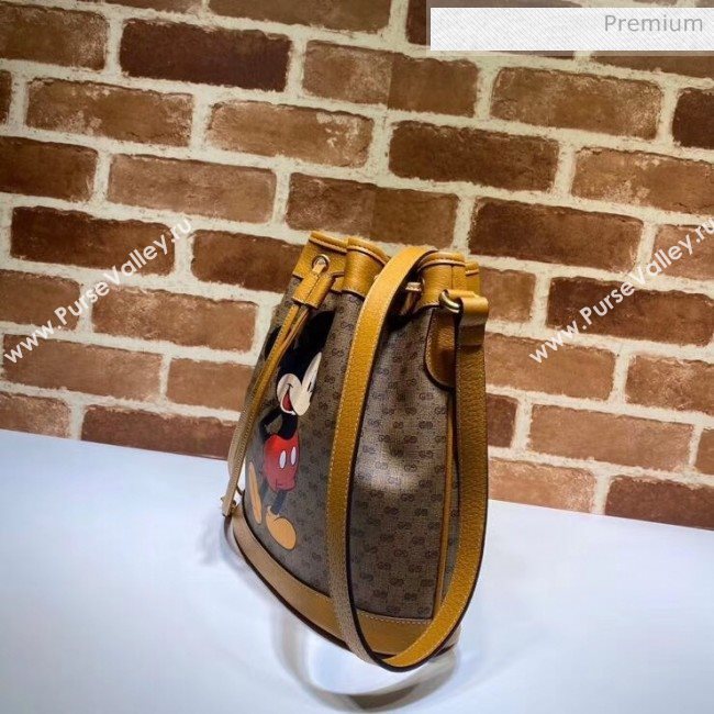 Gucci GG Supreme Canvas Disney x Gucci Small Bucket Bag 602691 2020 (DHLL-20032312)