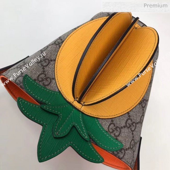 Gucci Childrens GG Pineapple Bucket Top Handle Bag 580850 2019 (DHL-20032311)