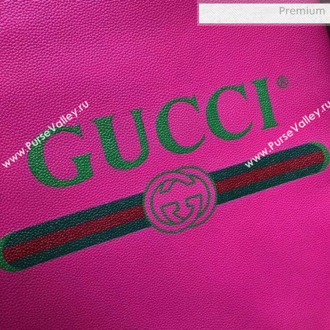 Gucci Coco Capitán Logo Backpack Rosy 494053  (DLH-20032323)