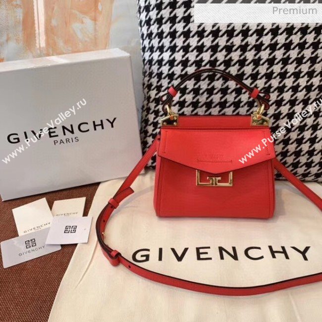 Givenchy Mystic Bag In Soft Baby Calfskin Leather Red 2019 (YS-20032337)