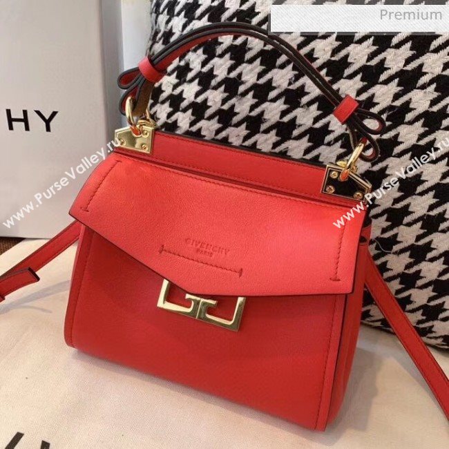 Givenchy Mystic Bag In Soft Baby Calfskin Leather Red 2019 (YS-20032337)