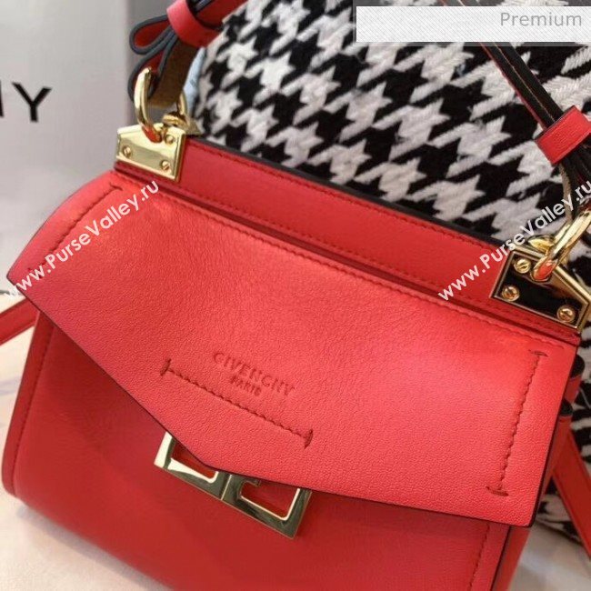 Givenchy Mystic Bag In Soft Baby Calfskin Leather Red 2019 (YS-20032337)