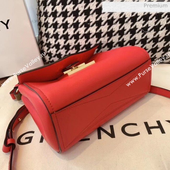 Givenchy Mystic Bag In Soft Baby Calfskin Leather Red 2019 (YS-20032337)