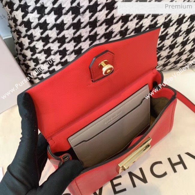 Givenchy Mystic Bag In Soft Baby Calfskin Leather Red 2019 (YS-20032337)