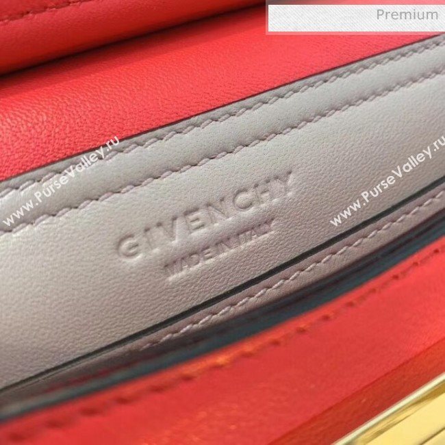 Givenchy Mystic Bag In Soft Baby Calfskin Leather Red 2019 (YS-20032337)