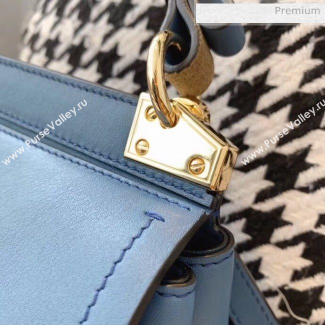 Givenchy Mystic Bag In Soft Baby Calfskin Leather Blue 2019 (YS-20032339)