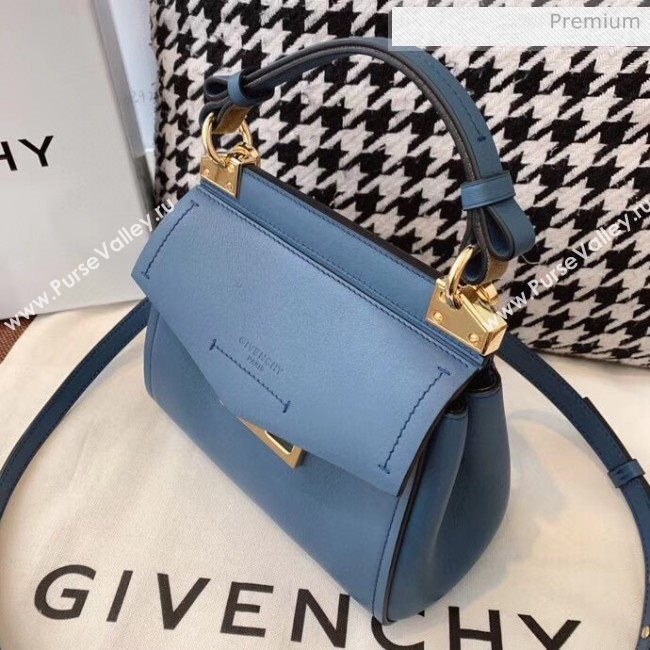 Givenchy Mystic Bag In Soft Baby Calfskin Leather Blue 2019 (YS-20032339)