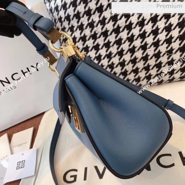 Givenchy Mystic Bag In Soft Baby Calfskin Leather Blue 2019 (YS-20032339)