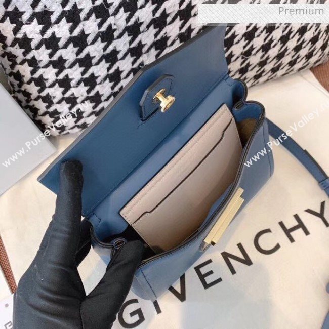 Givenchy Mystic Bag In Soft Baby Calfskin Leather Blue 2019 (YS-20032339)