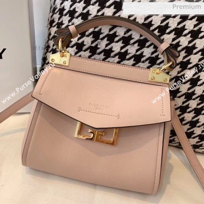 Givenchy Mystic Bag In Soft Baby Calfskin Leather Nude Pink 2019 (YS-20032340)