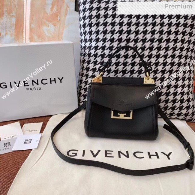 Givenchy Mystic Bag In Soft Baby Calfskin Leather Black 2019 (YS-20032341)