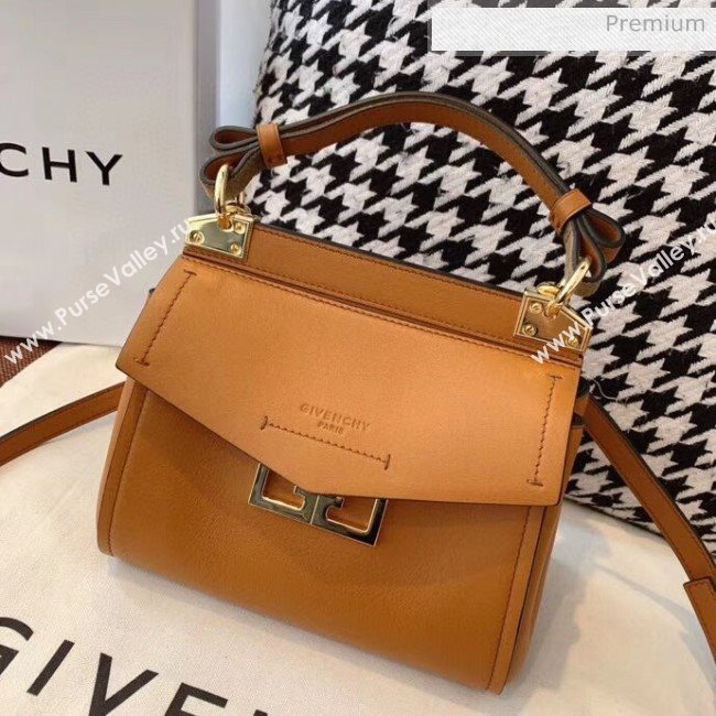 Givenchy Mystic Bag In Soft Baby Calfskin Leather Caramel 2019 (GD-20032342)
