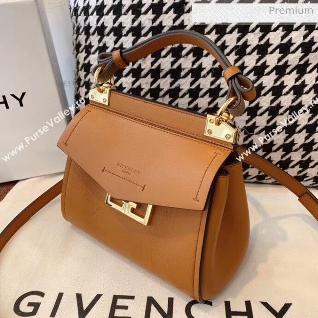 Givenchy Mystic Bag In Soft Baby Calfskin Leather Caramel 2019 (GD-20032342)