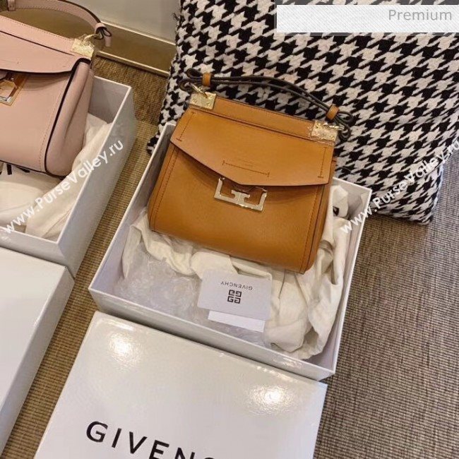 Givenchy Mystic Bag In Soft Baby Calfskin Leather Caramel 2019 (GD-20032342)