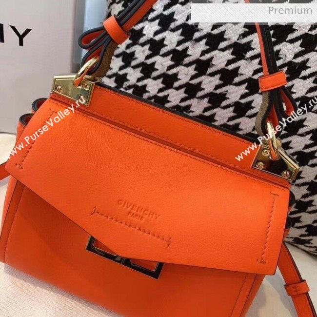 Givenchy Mystic Bag In Soft Baby Calfskin Leather Orange 2019 (GD-20032342)