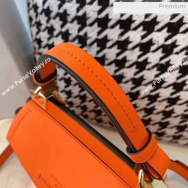 Givenchy Mystic Bag In Soft Baby Calfskin Leather Orange 2019 (GD-20032342)