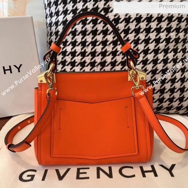 Givenchy Mystic Bag In Soft Baby Calfskin Leather Orange 2019 (GD-20032342)