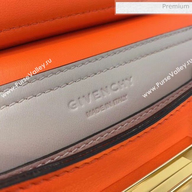 Givenchy Mystic Bag In Soft Baby Calfskin Leather Orange 2019 (GD-20032342)