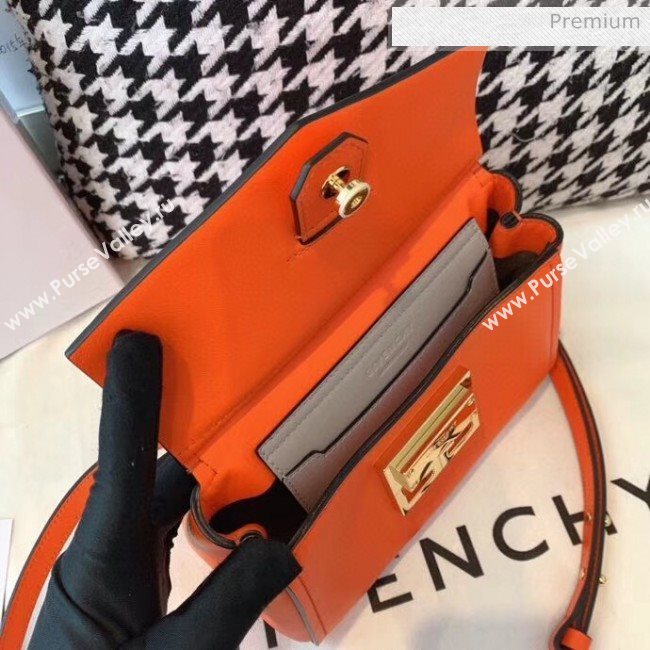 Givenchy Mystic Bag In Soft Baby Calfskin Leather Orange 2019 (GD-20032342)