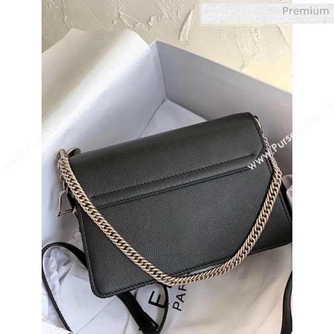 Givenchy 4G Velvet Small GV3 Shoulder Bag Black 2020 (YS-20032420)