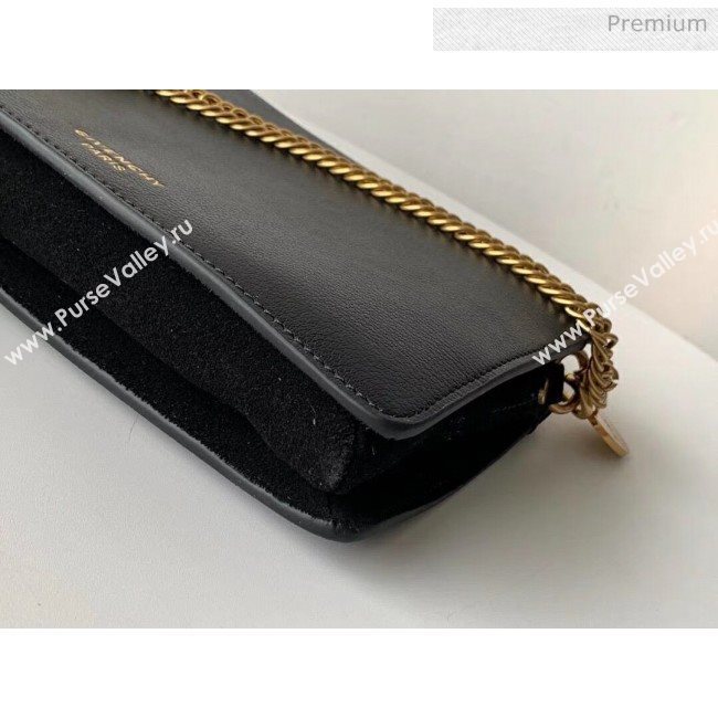 Givenchy Cross 3 Goat Skin Shoulder Bag Black (YS-4218536155)