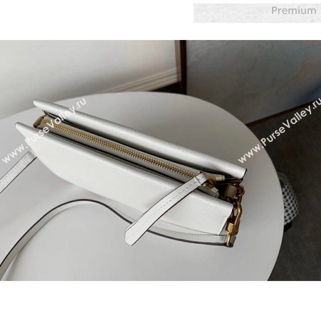 Givenchy Cross 3 Goat Skin Shoulder Bag White (YS-w4218536155)