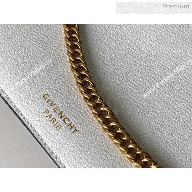 Givenchy Cross 3 Goat Skin Shoulder Bag White (YS-w4218536155)