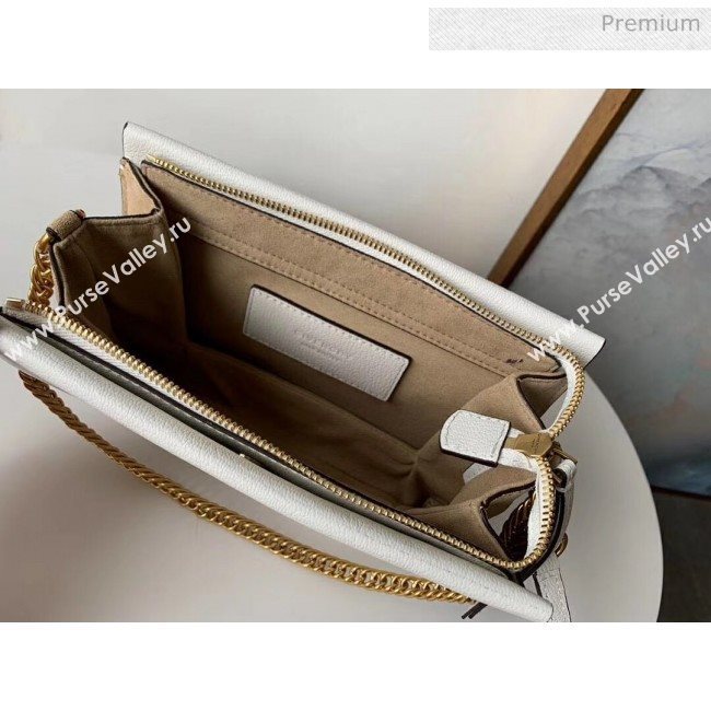 Givenchy Cross 3 Goat Skin Shoulder Bag White (YS-w4218536155)