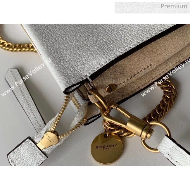 Givenchy Cross 3 Goat Skin Shoulder Bag White (YS-w4218536155)