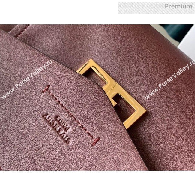 Givenchy Mystic Bag In Soft Baby Calfskin Leather Burgundy 2019 (YZ-20032344)