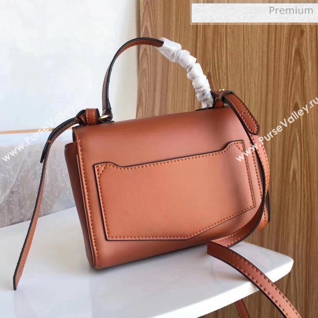 Givenchy Calfskin Leather Mini Eden Bag Brown 2019 (YZ-20032415)