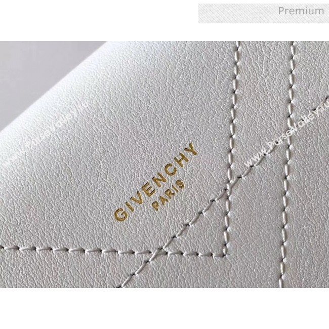Givenchy Nano Eden Bag in Calfskin Leather White 2020 (YS-20032405)