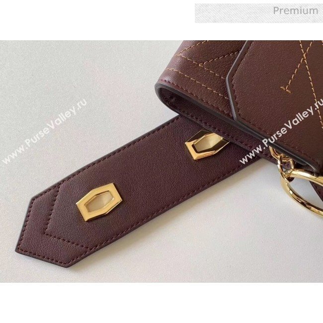 Givenchy Nano Eden Bag in Calfskin Leather Burgundy 2020 (YS-20032406)
